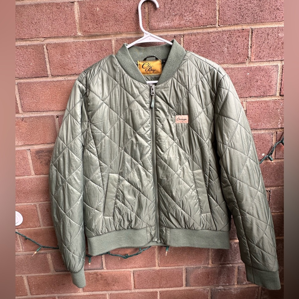 Quilted Bomber Jacket from Chi Boys